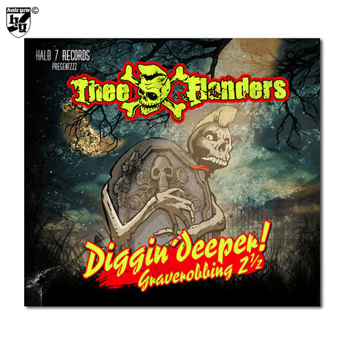 THEE FLANDERS "Diggin´ Deeper! Graverobbing 2 1/2" (Cover B) Digi CD